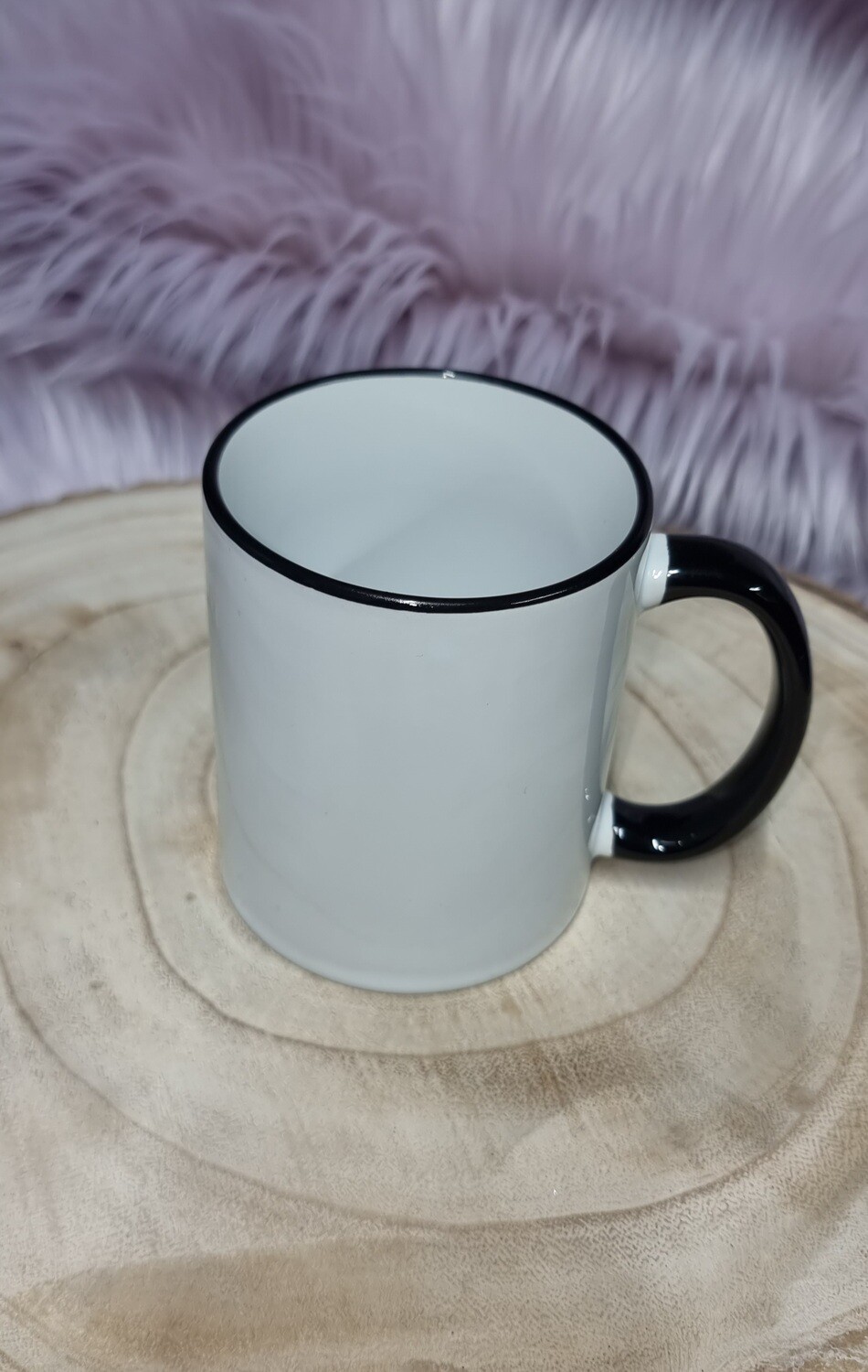 Mok 11oz zwarte oor