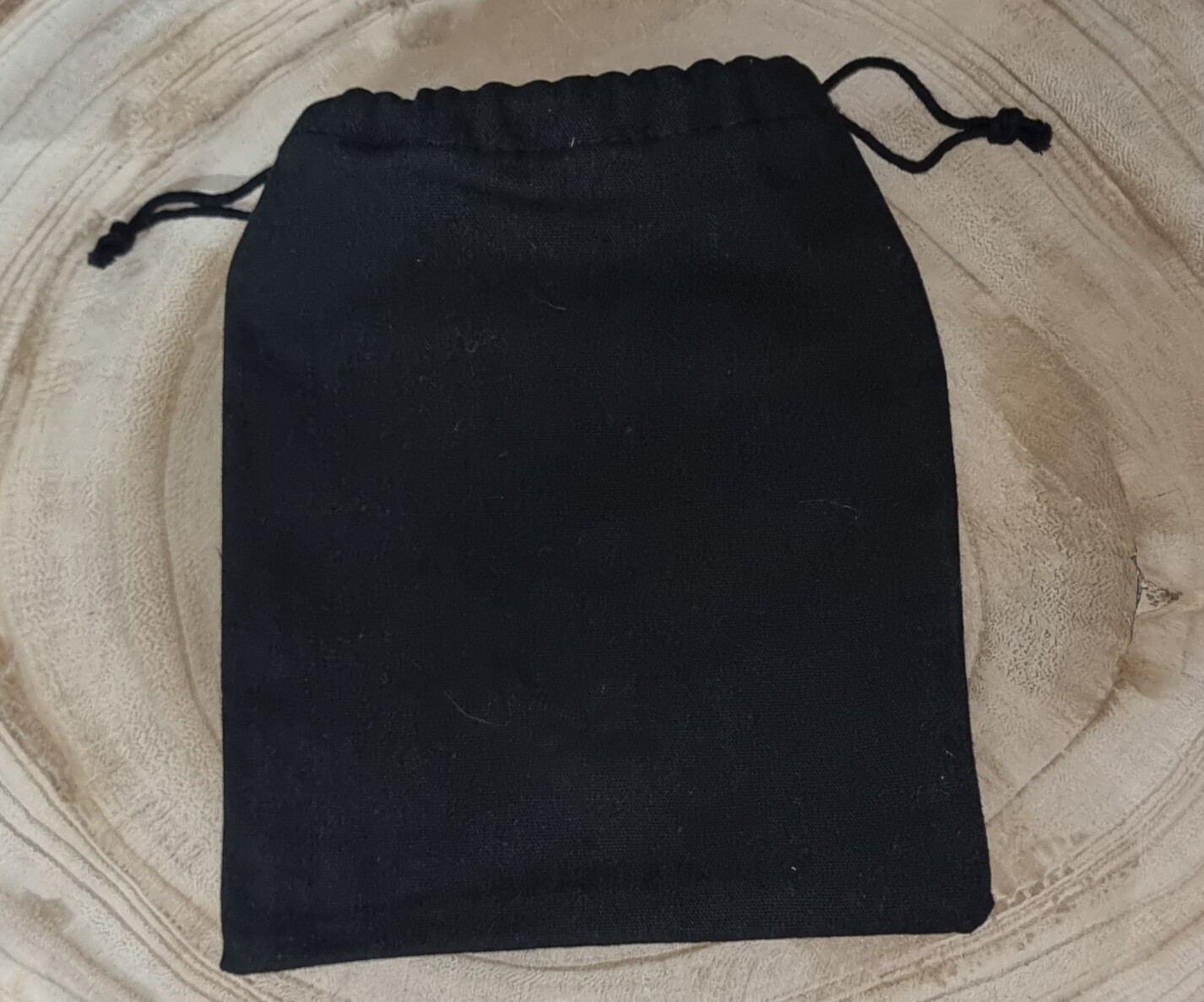 Katoenen tasjes met trekkoord
