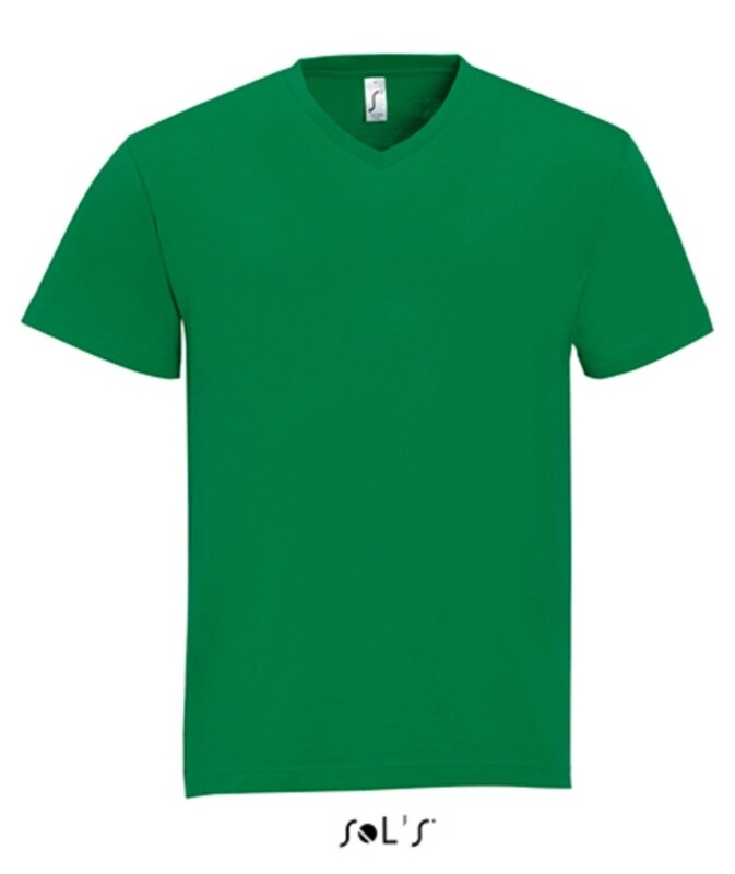 Sol’s Victory Heren T-shirt met v-hals