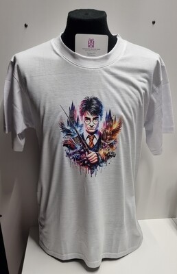 T-shirt met DTF print