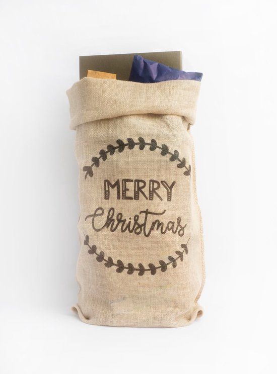 Jute zak kerst
