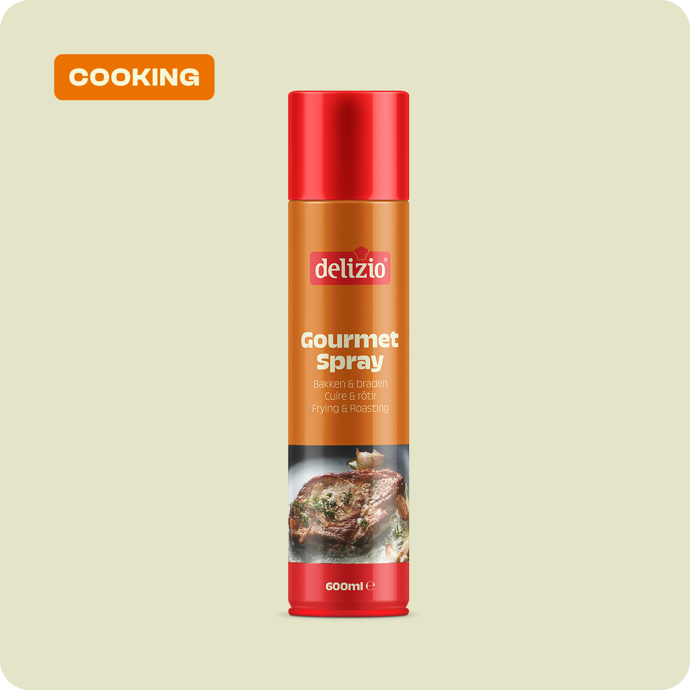 Gourmet Bakken &amp; Braden – Spraycan, 600 ml