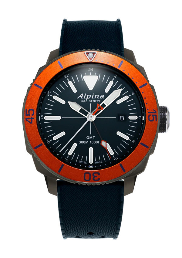 Alpina Seastrong Diver GMT Blue