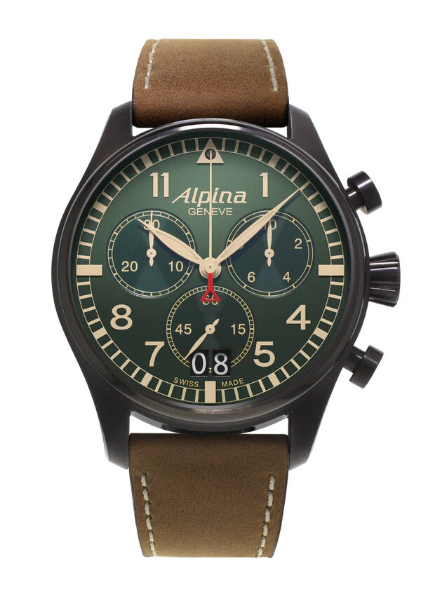 Alpina Startimer Pilot Big Date Chronograph Military