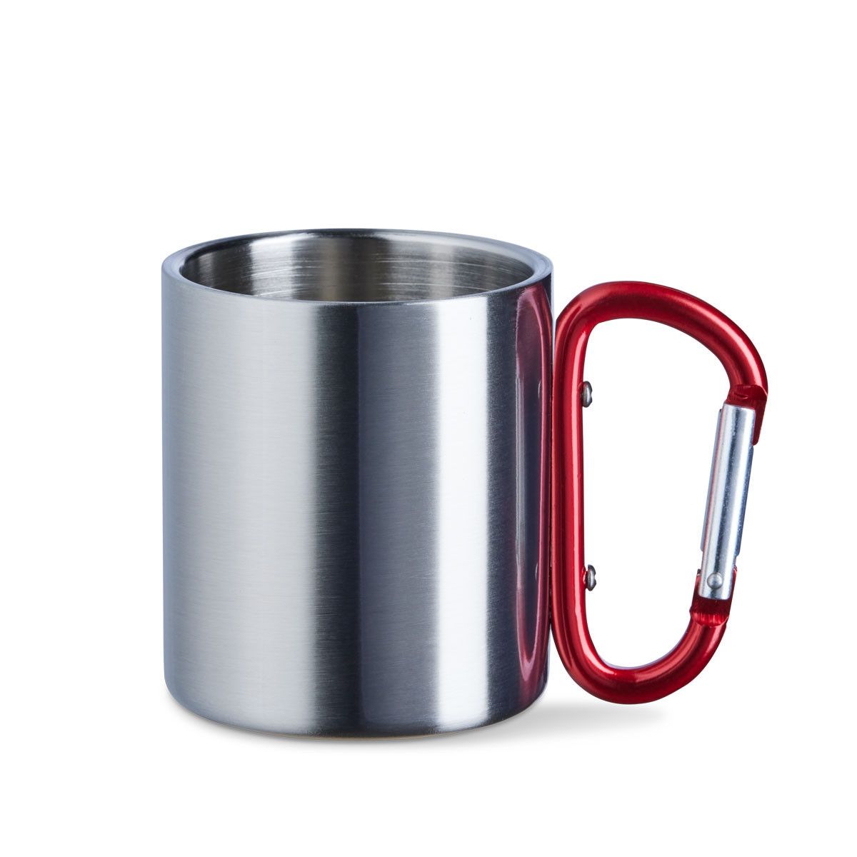 DTS Kaffeetasse Edelstahl mit Karabiner