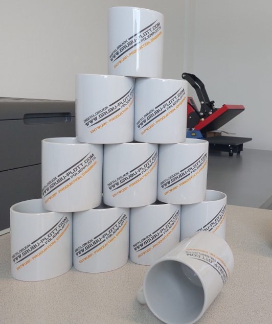 Kaffeetasse mit individuellem Druck