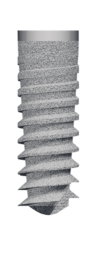 OT-F1 Implantat 4.10 x 12 mm TPS-Oberflaeche OT-F1 Implantat 4.10 x 12 mm TPS-Oberflaeche