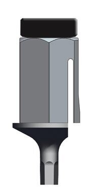OT-F1 Prothetikschluessel 1.70 mm Hex, kurz 6.00 mm