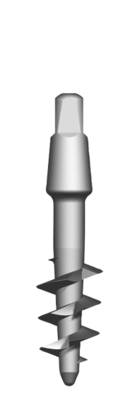 BiCortic Implantat Rundkopf 2.5 x 13 mm