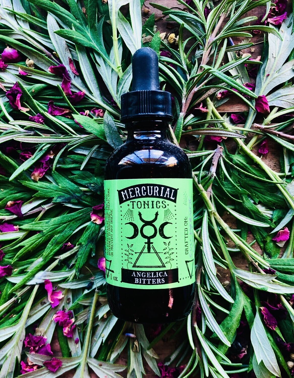Angelica Bitters by Mercurial Botanicals 2 oz.