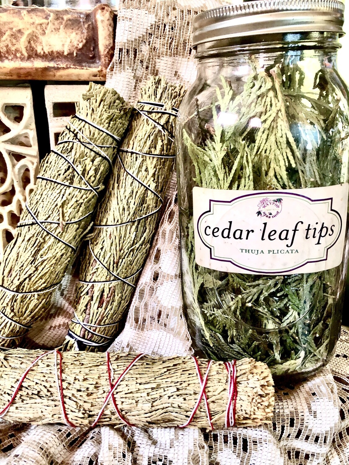 Cedar, Dried