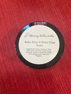 Gotu Kola & Rose Clay Mask