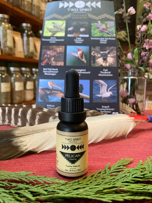 Pelican Feather Essence by Two Spirit Medicinals- 1/2 oz