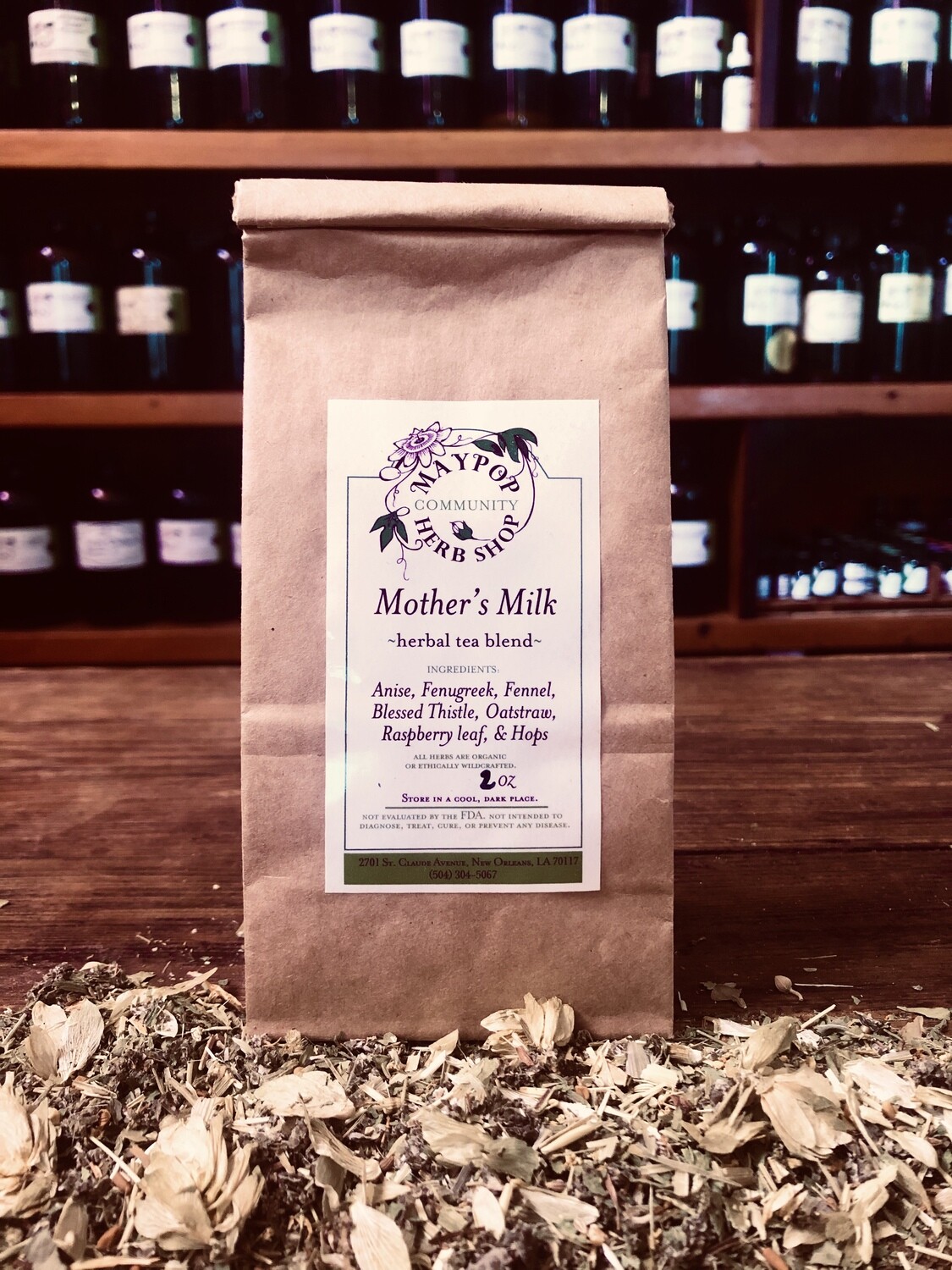 Mother's Milk Tea by Maypop- 2 oz. bag