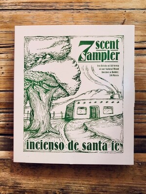 Seven Scent Incense Sampler by Incienso de Santa Fe