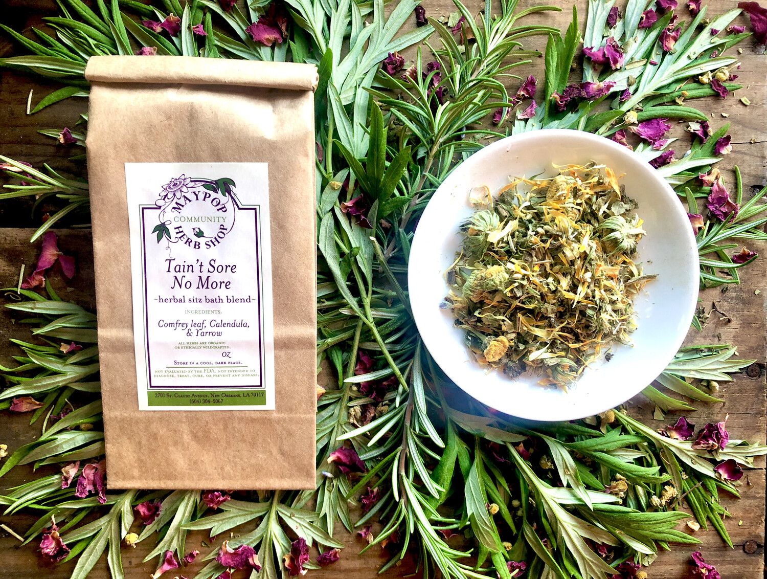 T&#39;aint Sore No More Bath Blend- 1.5 oz. bag