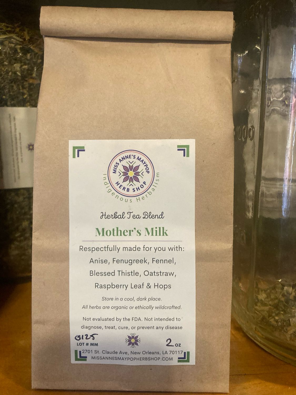 Mother's Milk Tea by Maypop- 2 oz. bag