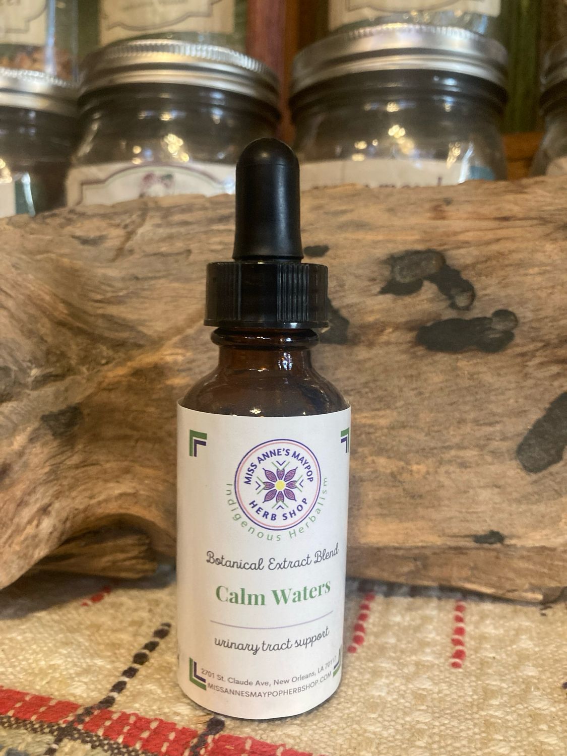 Calm Waters Liquid Extract Blend- 2 oz.