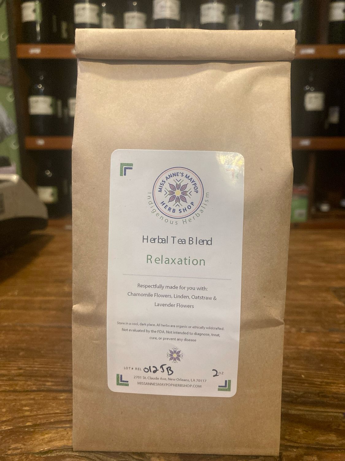 Relaxation Tea by Maypop- 2 oz. bag