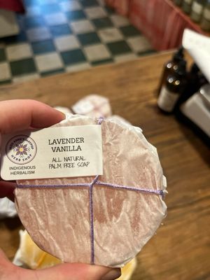 Miss Anne's "Lavender Vanilla" Palm Free Soap Bar