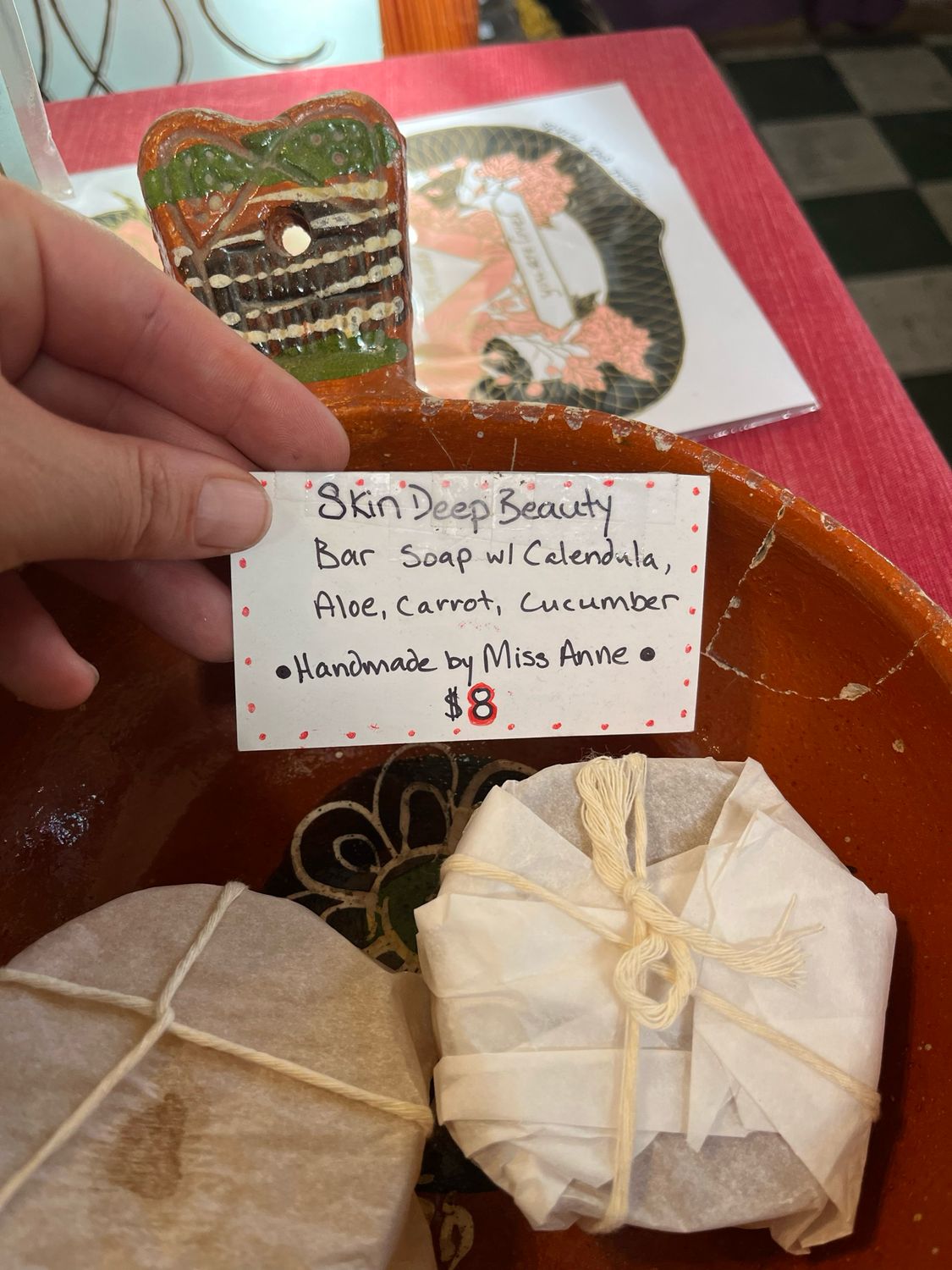 Miss Anne&#39;s Skin Deep Beauty Bar Soap With Calendula