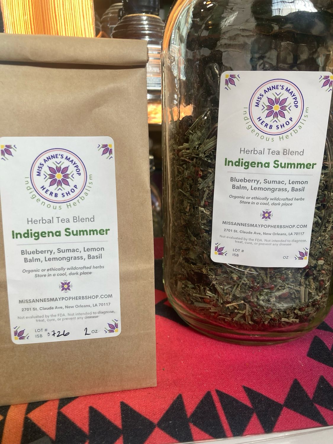 Indigena Summer Blend- 2 oz. bag