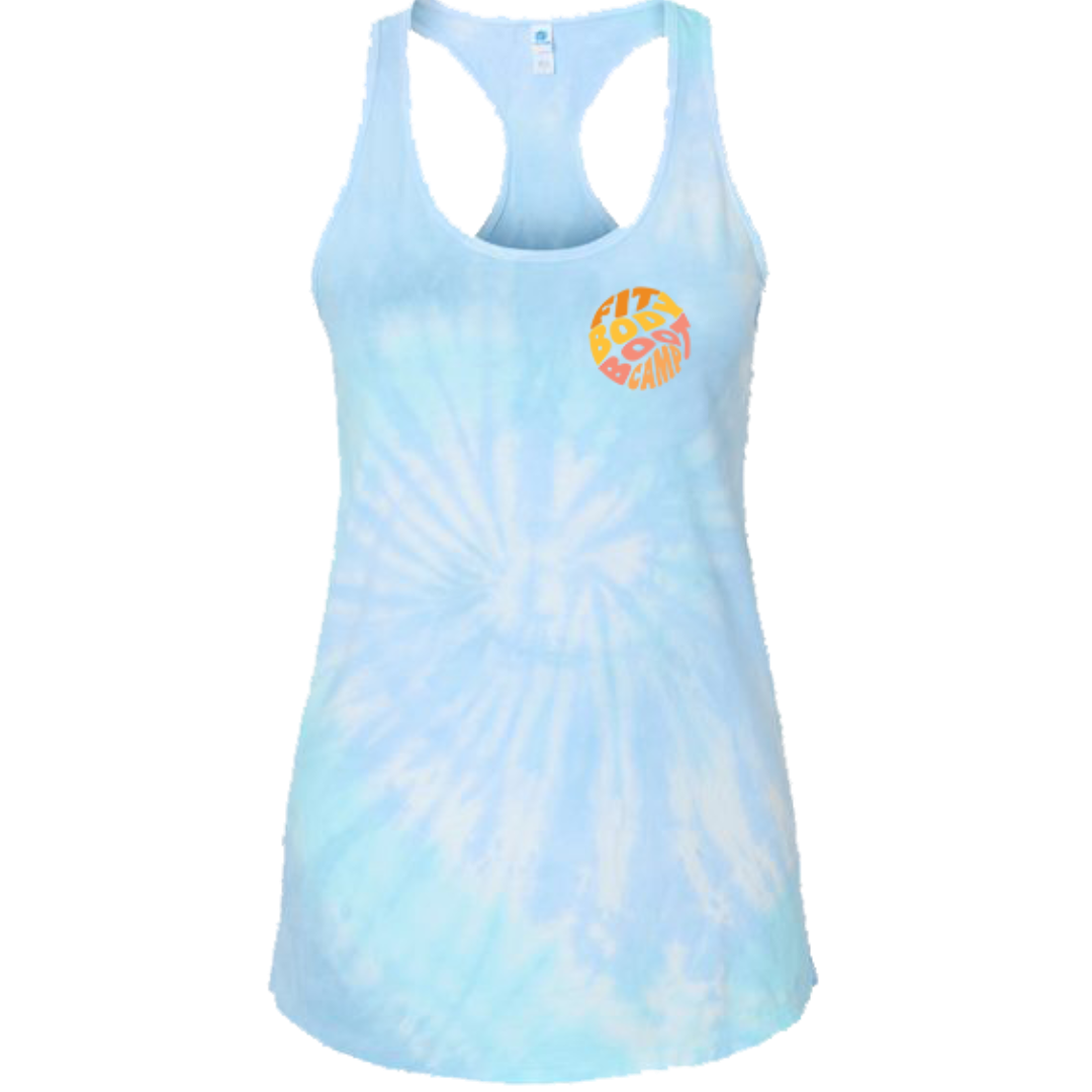 Women&#39;s Tie-Dyed Racerback Tank