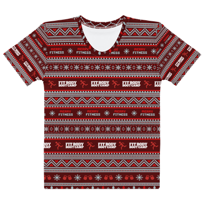 Women's Ugly Holiday Workout Tee