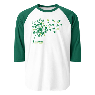 Lucky - Unisex 3/4 Length Baseball Tee