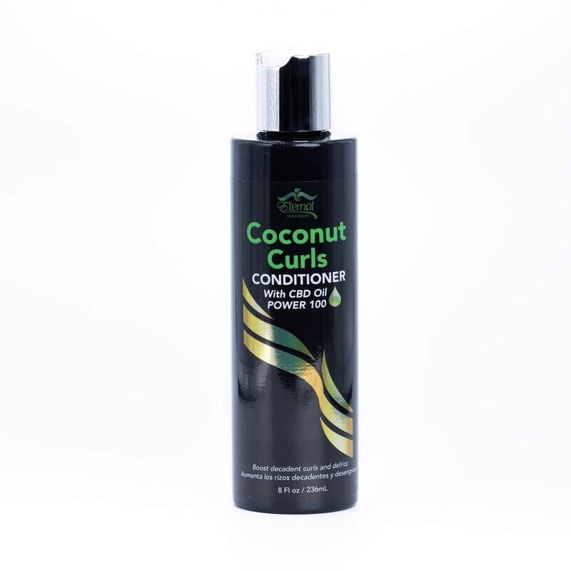Coconut Curls Conditioner 8 Fl Oz by Eternal