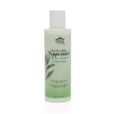 Foot Care Lotion Peppermint  by Eternal with Tea Tree