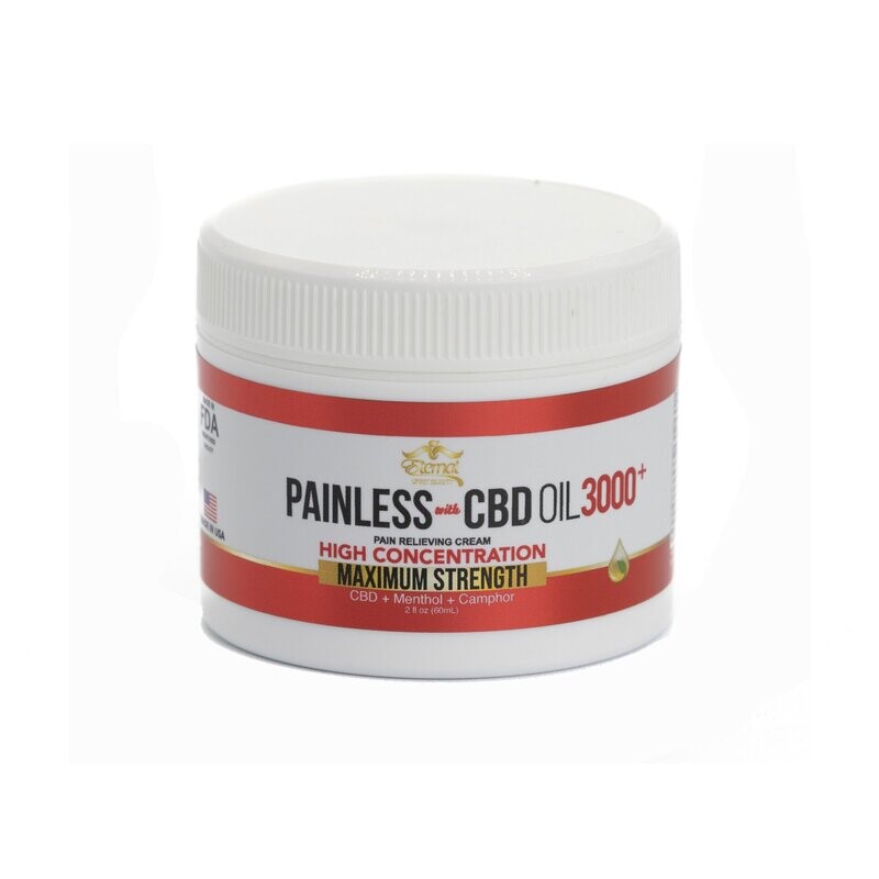 Painless Cream with CBD Oil 3000