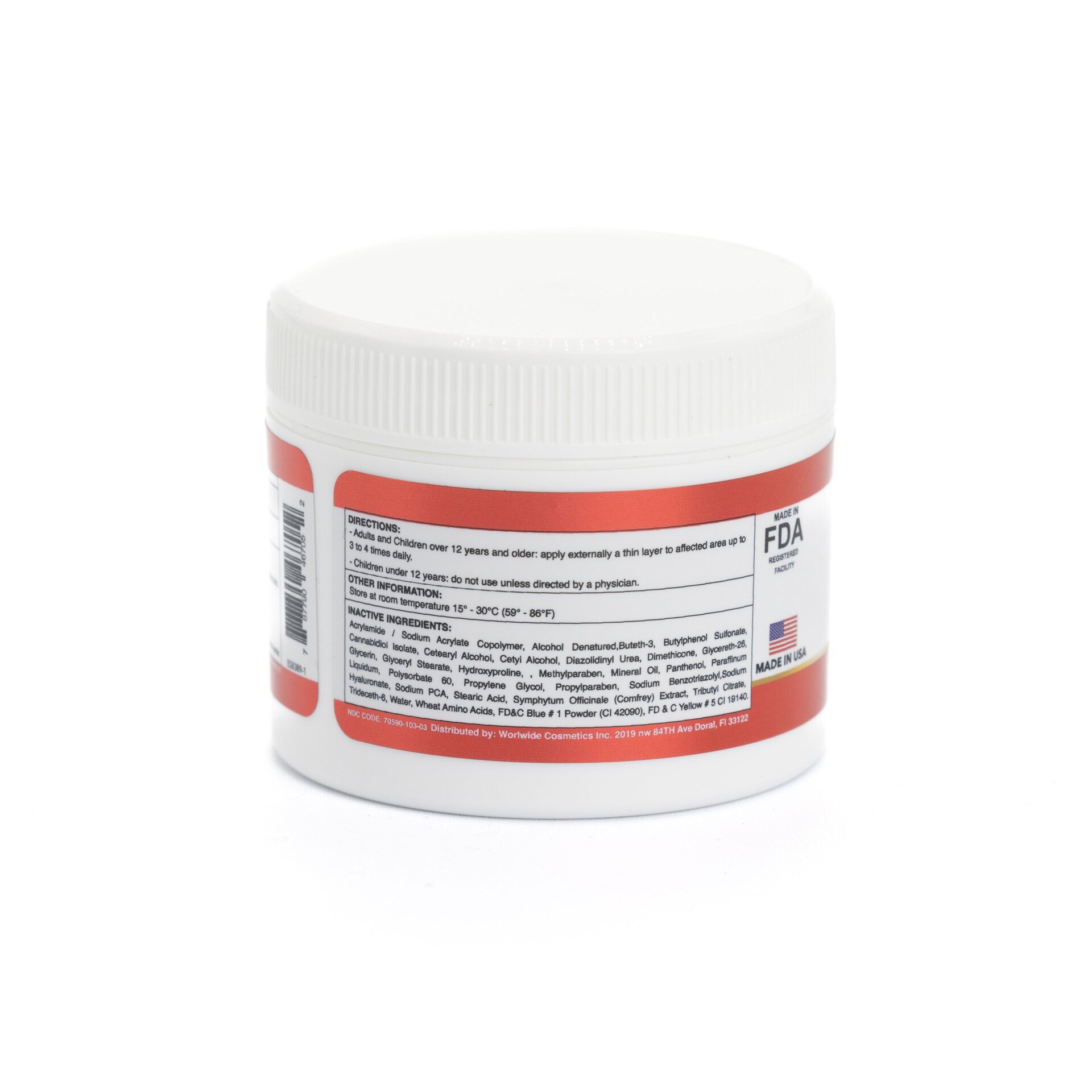 Painless Cream with CBD Oil 3000