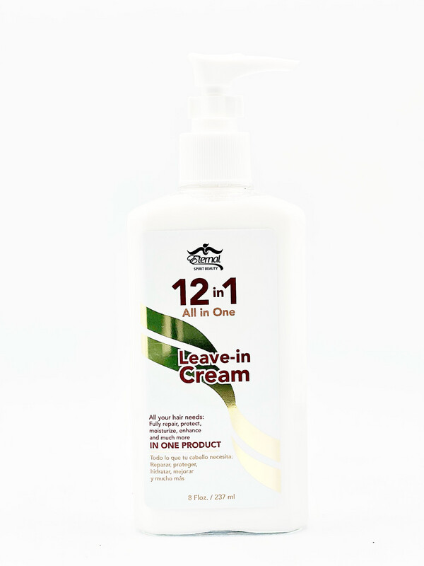 12 in 1 Leave in Cream Hair Repair treatment Eternal Spirit Beauty