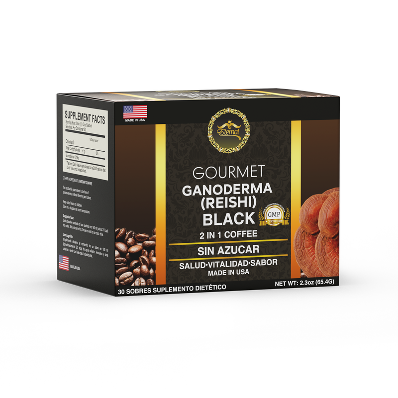 Eternal Gourmet Gastronomo Ganoderma with REISHI 2 in 1 Black Coffee