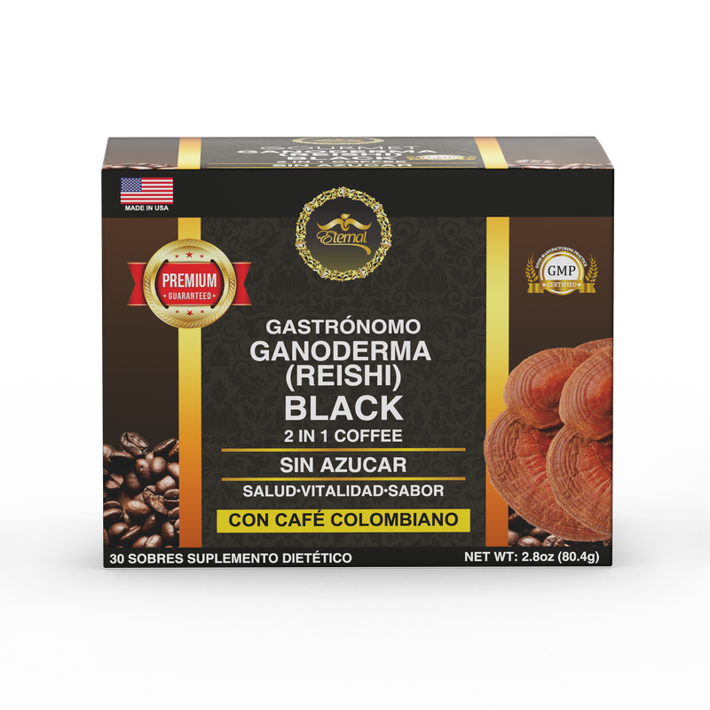 Eternal Gourmet Gastronomo Ganoderma with REISHI 2 in 1 Colombian Coffee