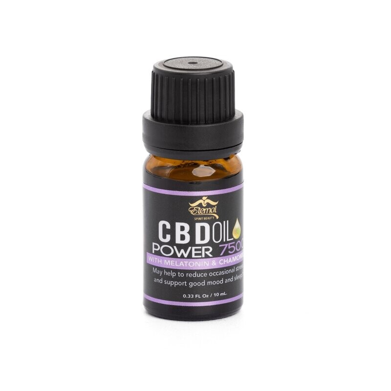 Eternal CBD Oil Power 7,500 with Melatonin & Chamomile Eternal CBD Oil Power 7,500 with Melatonin & Chamomile