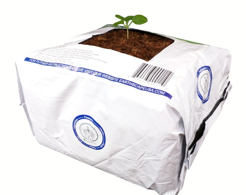 Cut &#39;n Gro - coconut coir mini grow bag (4 gallon)