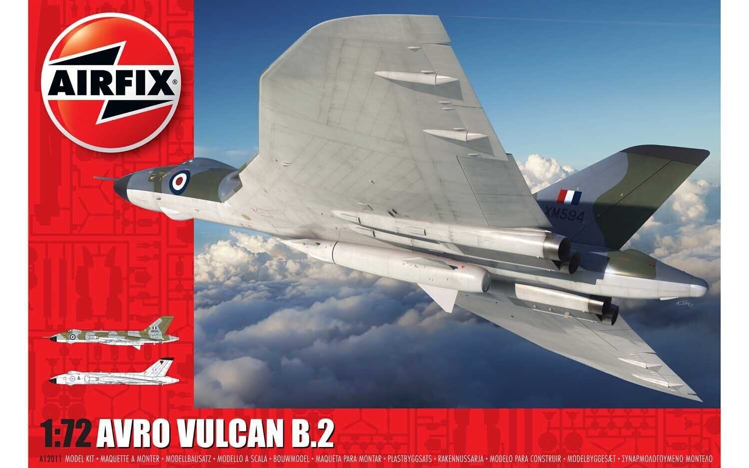 Airfix A12011 Avro Vulcan B.2 1:72 Scale Plastic Model Kit
