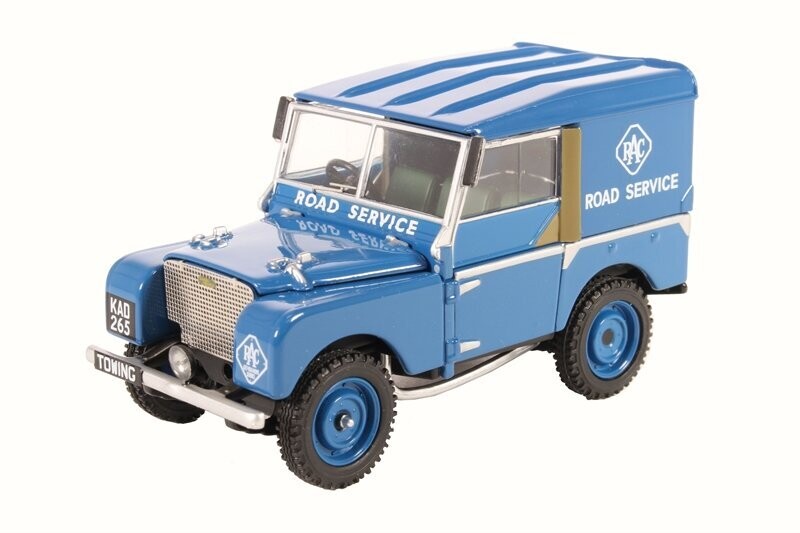 Corgi VA11116 Vanguards Land Rover Series 1 80 RAC Blue Diecast Model