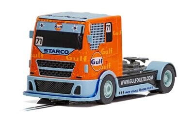 Scalextric C4089 Team Truck Gulf No. 71 Slot Car
