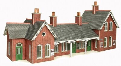 Metcalfe PO237 OO/HO Scale Country Station Card Kit