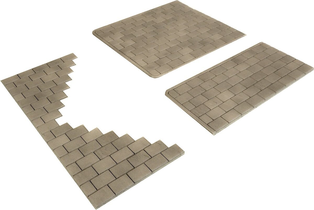 Metcalfe PO210 OO/HO Scale Individual Stone Paving Slabs Sheets