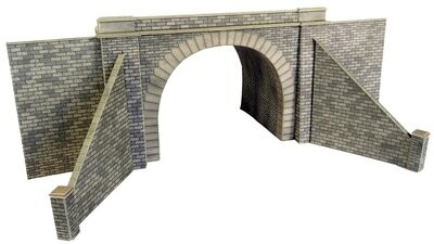Metcalfe PO242 OO/HO Scale Double Track Tunnel Entrances Card Kit