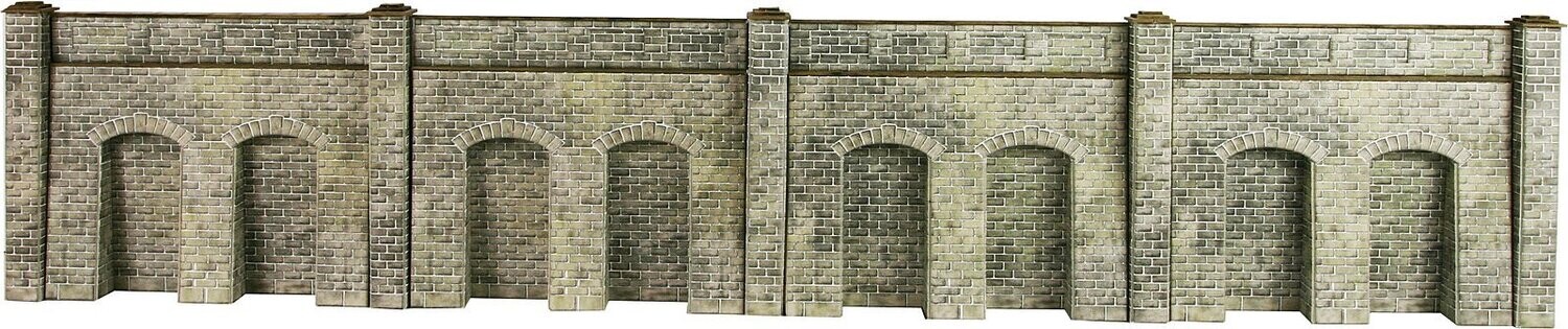 Metcalfe PO245 OO/HO Scale Retaining Wall In Stone Card Kit