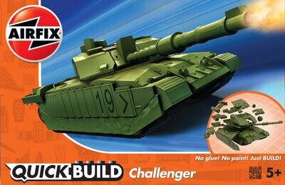 Airfix J6022 QUICKBUILD Challenger Tank Green