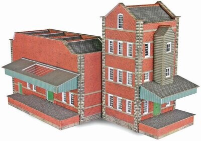 Metcalfe PN183 N Scale Small Factory Card Kit