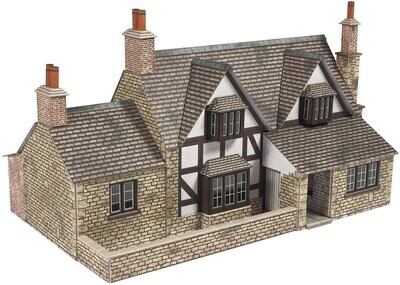 Metcalfe PO267 OO/HO Scale Town End Cottage Card Kit