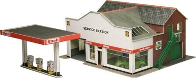 Metcalfe PO281 OO/HO Scale Service Station Card Kit