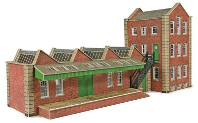 Metcalfe PO283 OO/HO Scale Small Factory Card Kit
